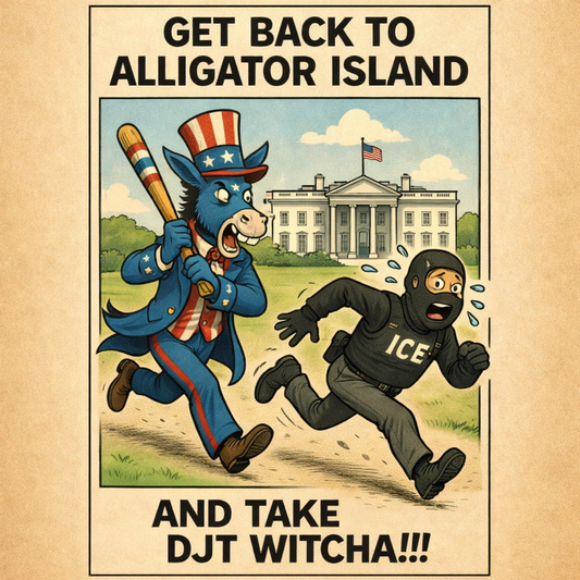 Patriotic Donkey Chases out Corruption