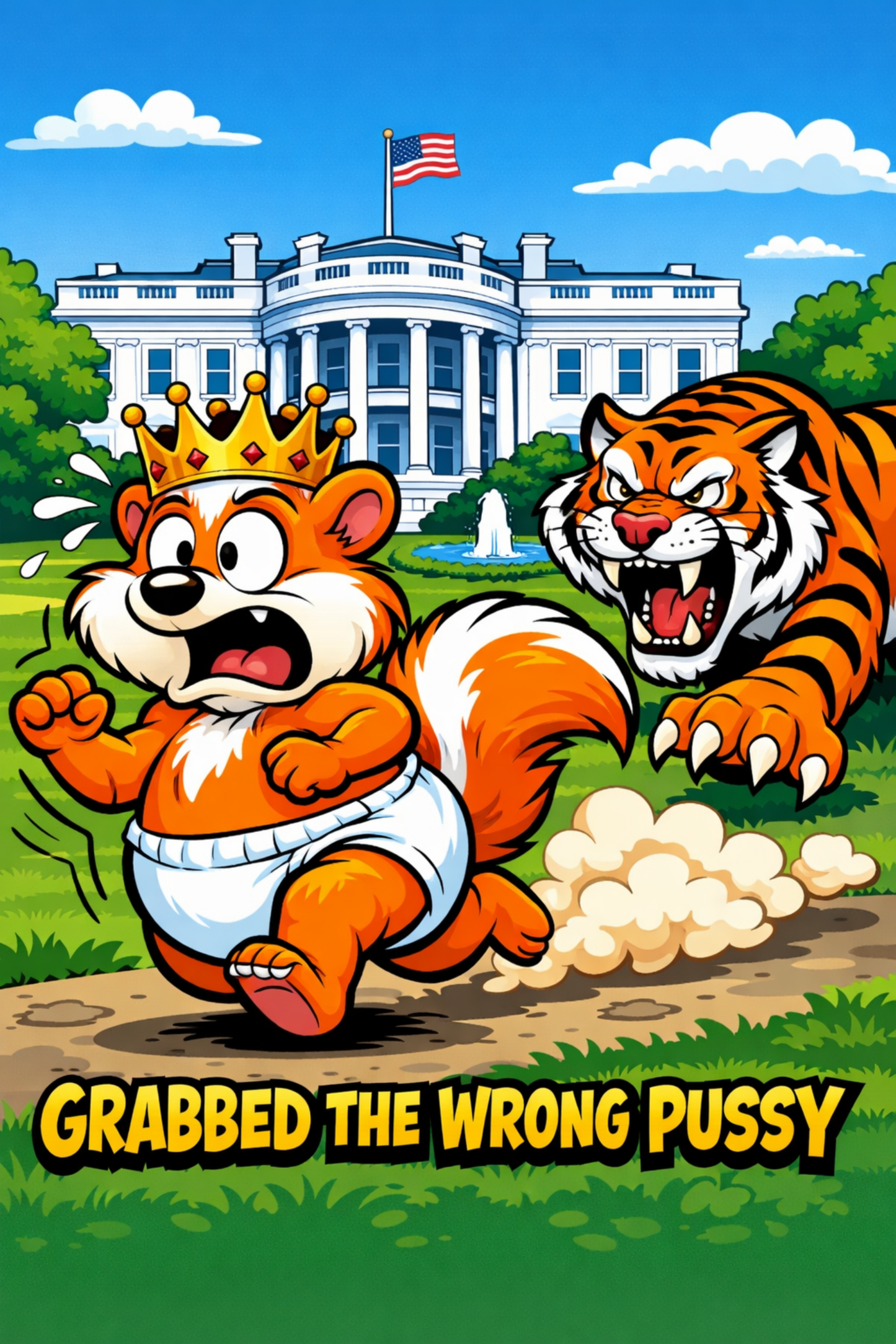 Grabbed The Wrong Pussy