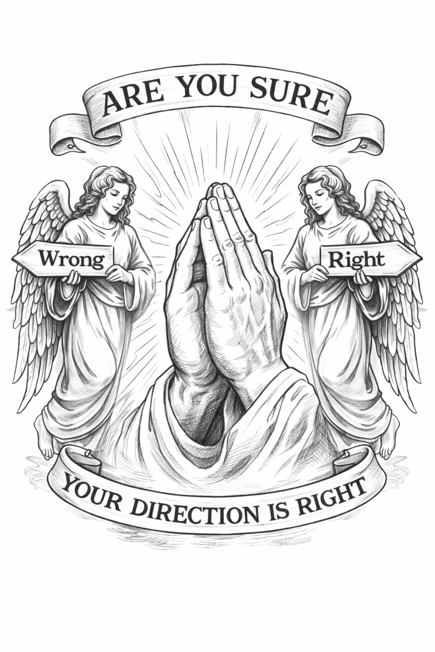 Are You Sure--Praying Hands