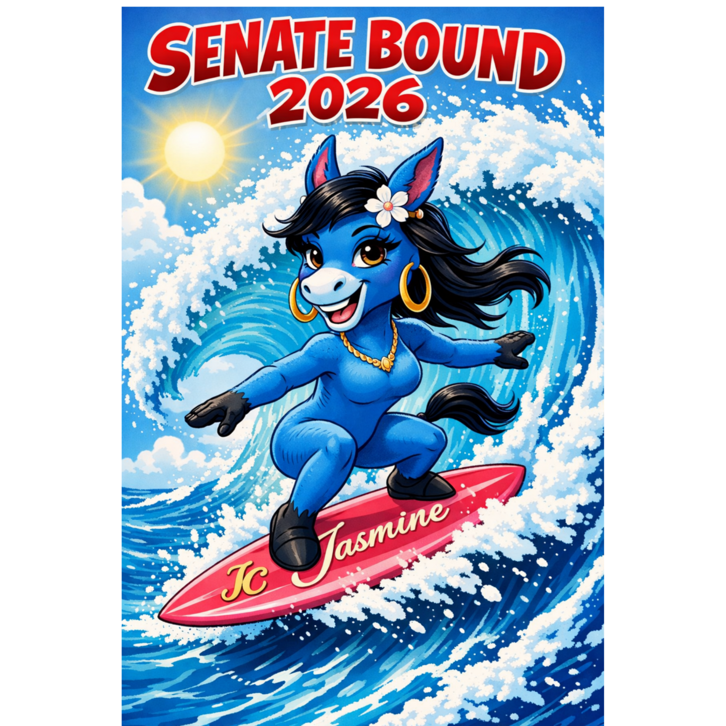 Surfing To The  Senate